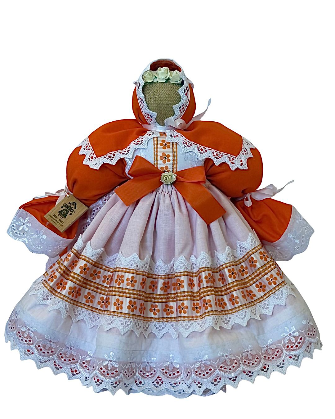 Folklore orange and white