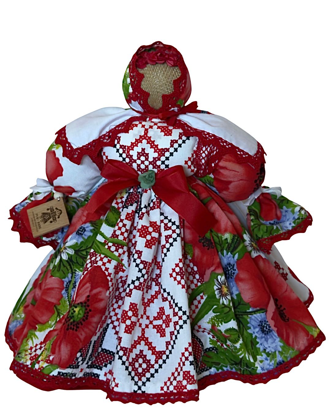 Folk Poppy Doll