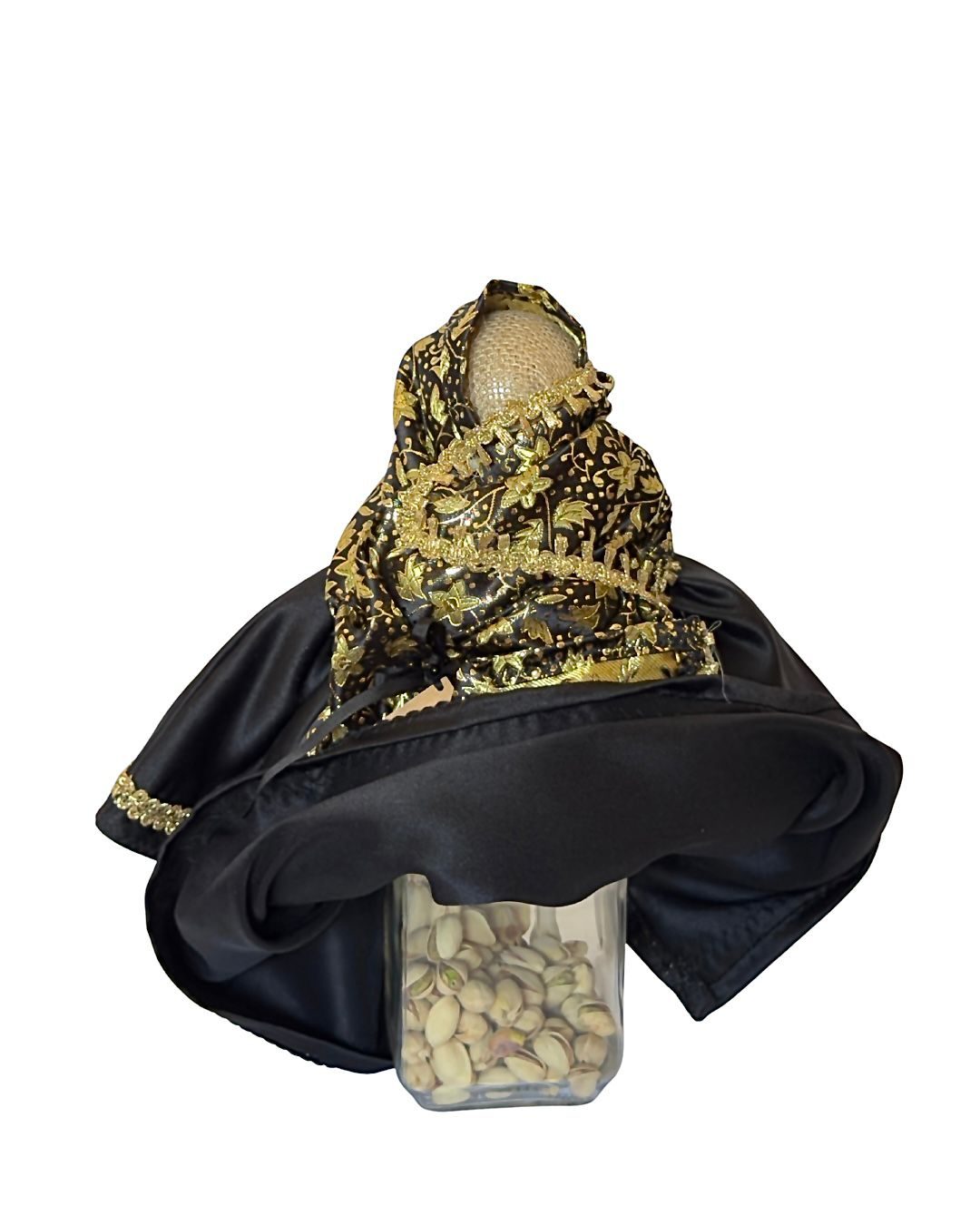 Oriental black and gold